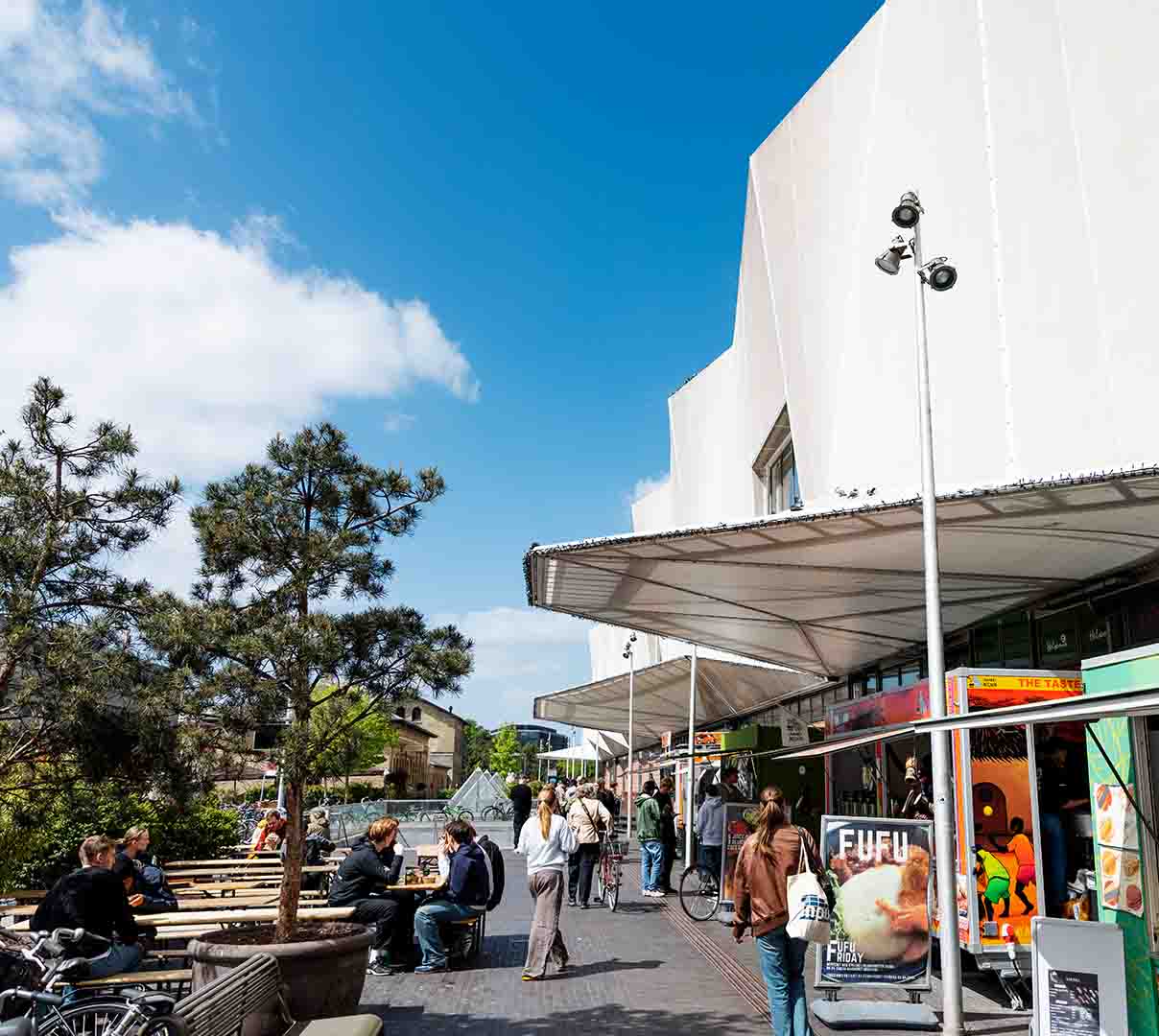 Foodtrucks ved Frederiksberg Centret